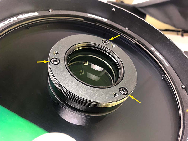 RASA front mounting plane