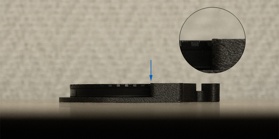 How to screw the filter in correctly