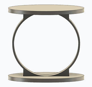 Assembled test model